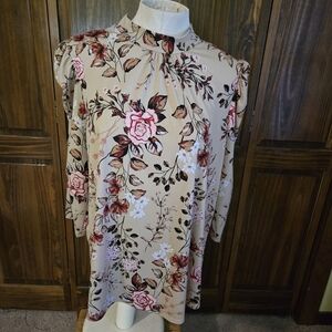 Floral Long Sleeve Top